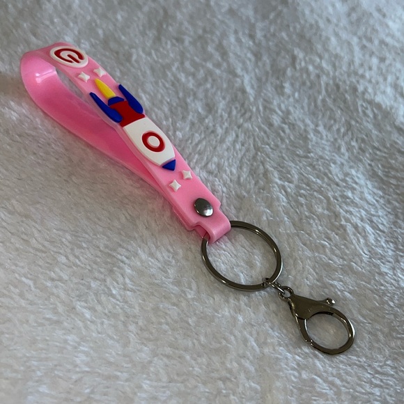 Outer Space Keychain Wristlet Strap NOWT - Picture 1 of 6